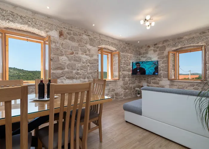 Villa Stone House Grgo With Heated Swimming Pool And Podorljak