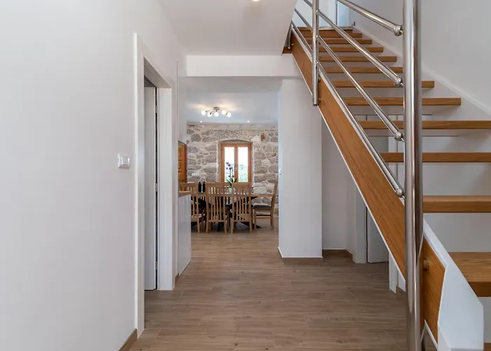 Villa Stone House Grgo With Heated Swimming Pool And *